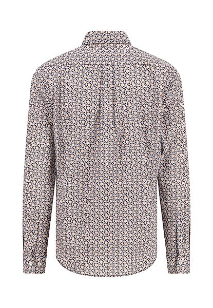 FYNCH-HATTON Langarmhemd mit Logostickerei und All-Over günstig online kaufen