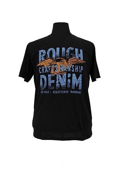 redfield T-Shirt Redfield T-Shirt mit druck in Herren Übergrößen, schwarz günstig online kaufen