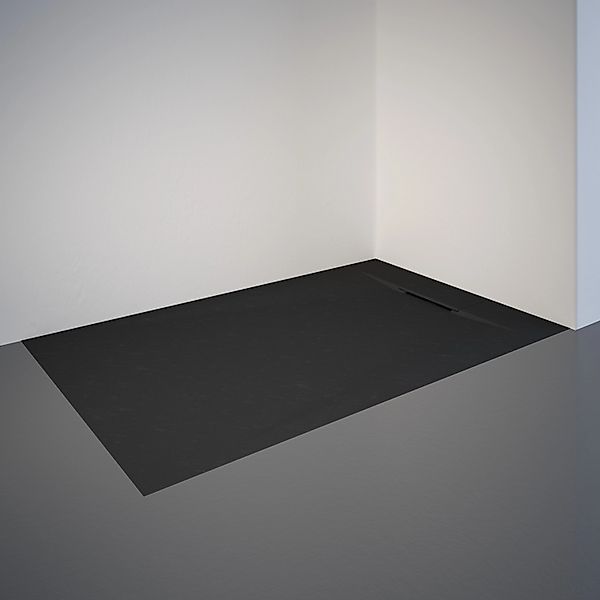 Schulte Duschwanne ExpressPlus Extraflach Rechteck 140 cm x 90 cm Anthrazit günstig online kaufen