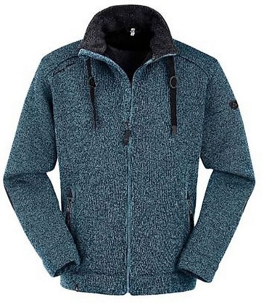 Maul Fleecejacke Lichtenau - Strickfleecejacke PETROL günstig online kaufen