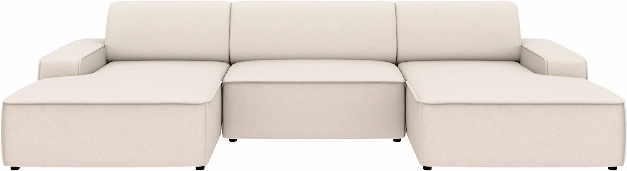 TRENDMANUFAKTUR Wohnlandschaft "Graz, wahlweise mit Sitzvorschub und Bettka günstig online kaufen