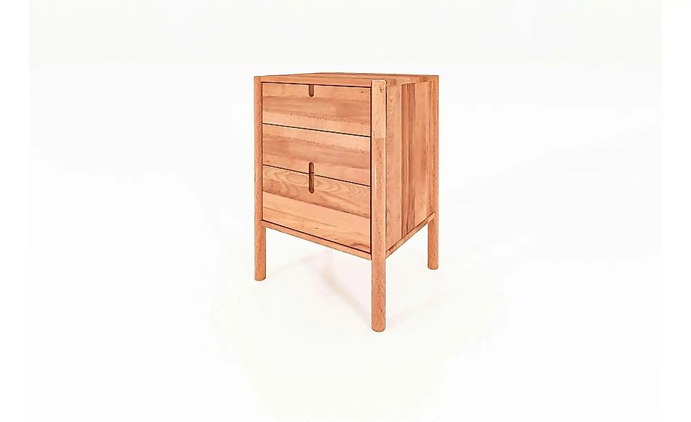 Nachttisch hoch mit 2 Schüben   ¦ holzfarben ¦ Maße (cm): B: 60 H: 69 Tisch günstig online kaufen