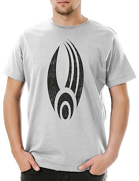 Urban Backwoods Print-Shirt Urban Backwoods B Collective Herren T-Shirt Hel günstig online kaufen