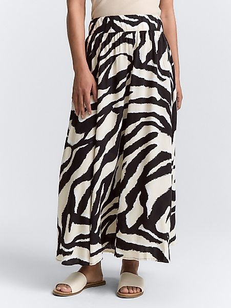 TOM TAILOR Sommerrock High Waist Midi-Rock günstig online kaufen