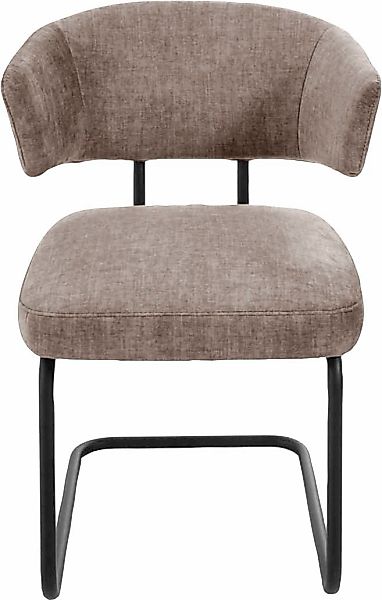 K+W Komfort & Wohnen Freischwinger "Mikkado Tube" () 1 Stk.abgerundeter Rüc günstig online kaufen