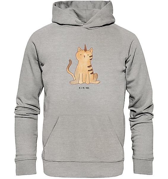 Mr. & Mrs. Panda Hoodie Einhorn Katze Größe S - Heather Grey - Geschenk, Fr günstig online kaufen