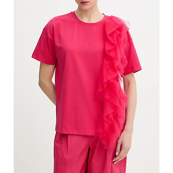 Twin Set  T-Shirt T-SHIRT REGULAR CON TULLE Art. 261AP2165 günstig online kaufen