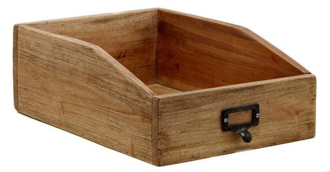 WestCraft Aufbewahrungsbox Stapelbare Holz Apotheker Schubladen günstig online kaufen
