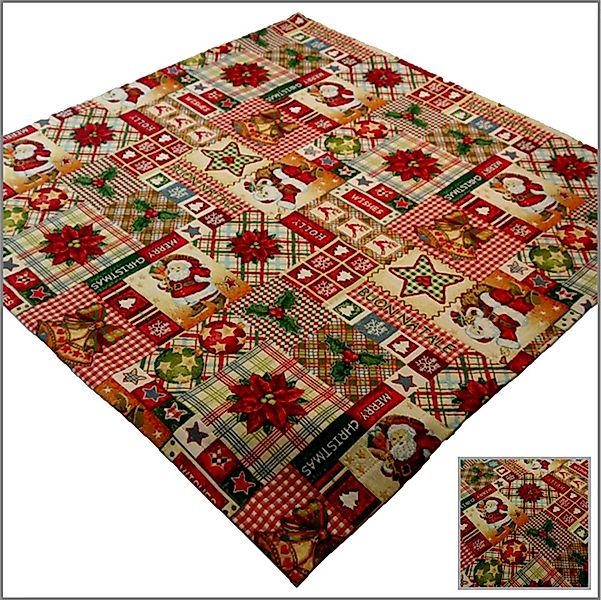Brilliant Tischdecke Weihnachten, Tischdecke, RZ-H-1015, 85x85cm, günstig online kaufen