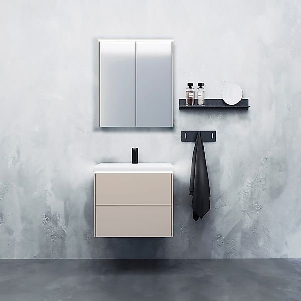 welltime Spiegelschrank "D-Line", Badmöbel, 61.4 cm breit, doppelseitig ver günstig online kaufen