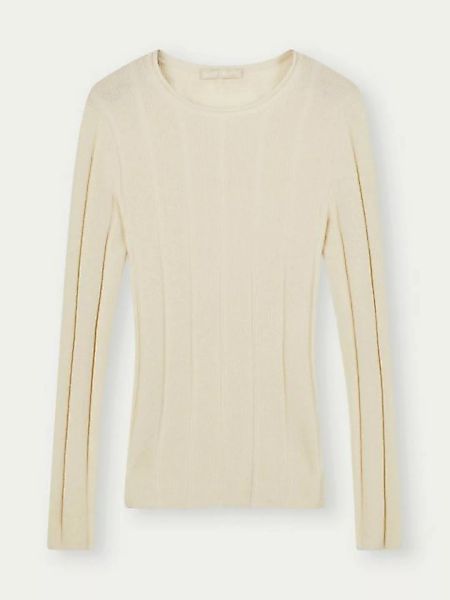 GOBI Cashmere Rundhalspullover Kaschmir Pullover mit C-Ausschnitt günstig online kaufen