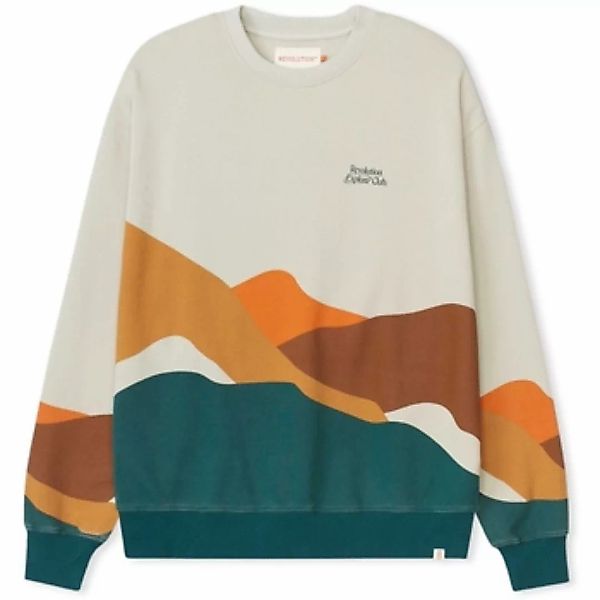 Rvlt Revolution  Sweatshirt Printed Crewneck Sweatshirt 2783 - Offwhite günstig online kaufen