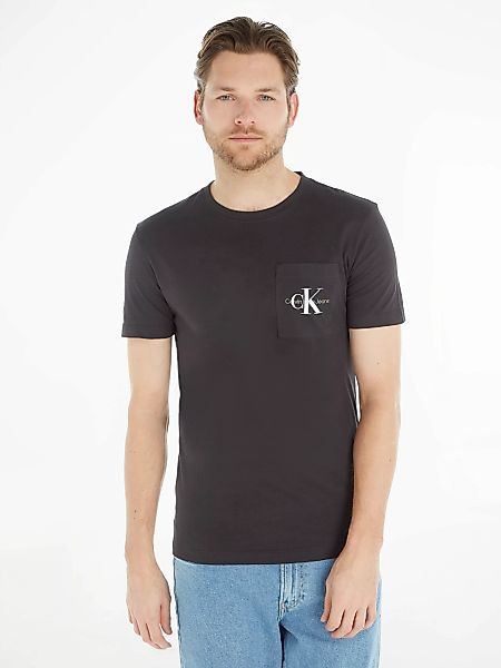 Calvin Klein Jeans T-Shirt "CORE MONOGRAM POCKET SLIM TEE" günstig online kaufen
