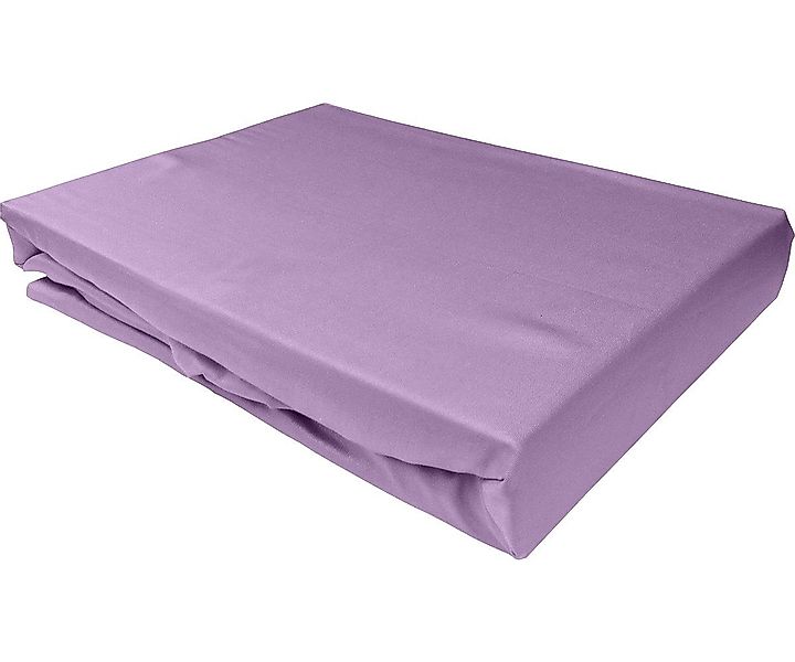 BETTWAESCHE-MIT-STIL Spannbettlaken Mako Satin Spannbettlaken, Matratzenhöh günstig online kaufen