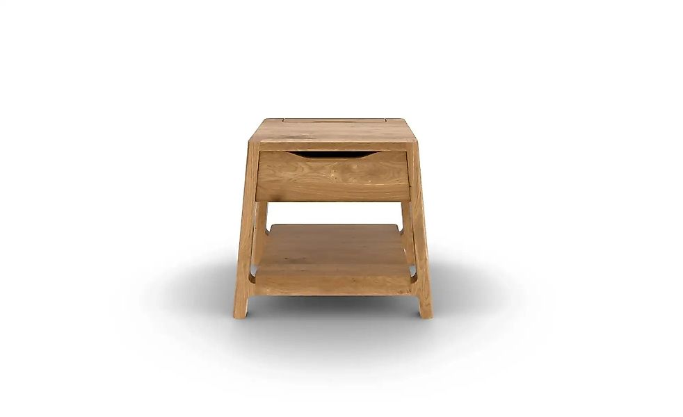 Nachttisch mit 1 Fach  1 Schub   ¦ holzfarben ¦ Maße (cm): B: 47 H: 40 Tisc günstig online kaufen