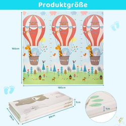 TLGREEN Spielmatte Krabbelmatte Baby, Kinder Spielteppich günstig online kaufen