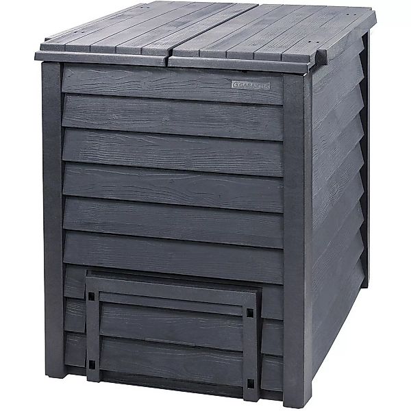 Garantia Komposter Thermo-Wood 600 l Anthrazit-Braun günstig online kaufen
