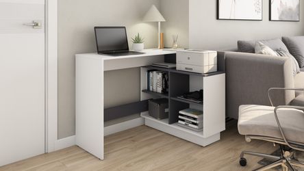 byLIVING Eckschreibtisch Bern, platzsparender Schreibtisch, rechts günstig online kaufen