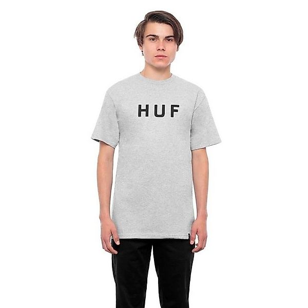 HUF T-Shirt OG Logo - grey heather günstig online kaufen