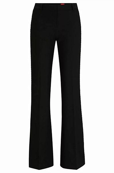 HUGO Stoffhose Damen Hose HAZAL Slim Fit Bootcut (1-tlg) günstig online kaufen