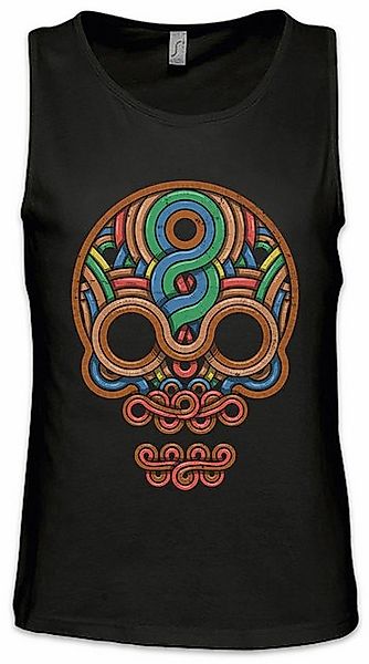 Urban Backwoods Tanktop Inca Skull Ärmelloses T-Shirt Inka Mayans Maya Azte günstig online kaufen