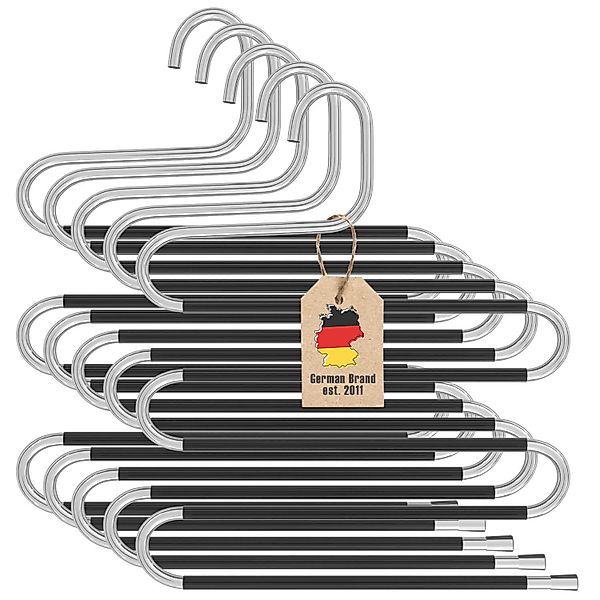 Intirilife Kleiderbügel, (Set, 5-tlg), 5x Hosenbügel günstig online kaufen