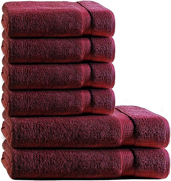 TRENDBUY24 Handtuch Set 6-TLG Premium Frottee günstig online kaufen