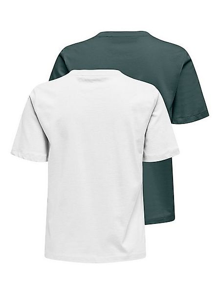 ONLY Kurzarmshirt ONLONLY S/S TEE NOOS 2 PACK (Packung, 2-tlg) günstig online kaufen