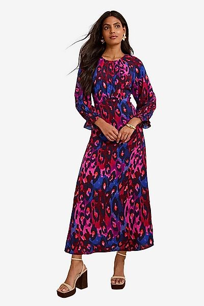 Love & Roses Midikleid Love & Roses Midikleid mit Puffärmeln, Regular (1-tl günstig online kaufen