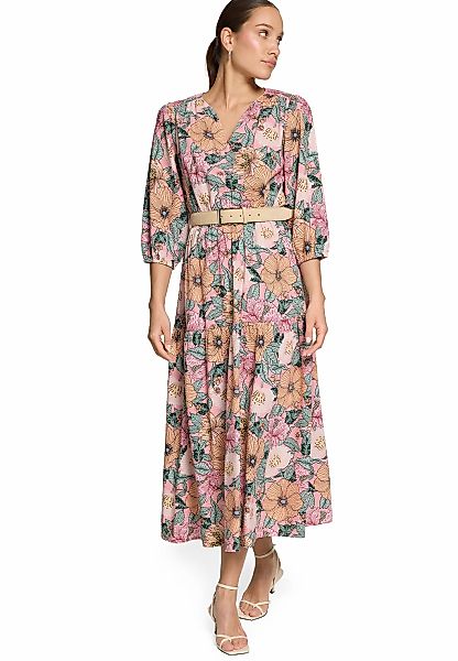 Zero Maxikleid "Damen mit Blumenprint" Ohne Tasche Gürtel günstig online kaufen