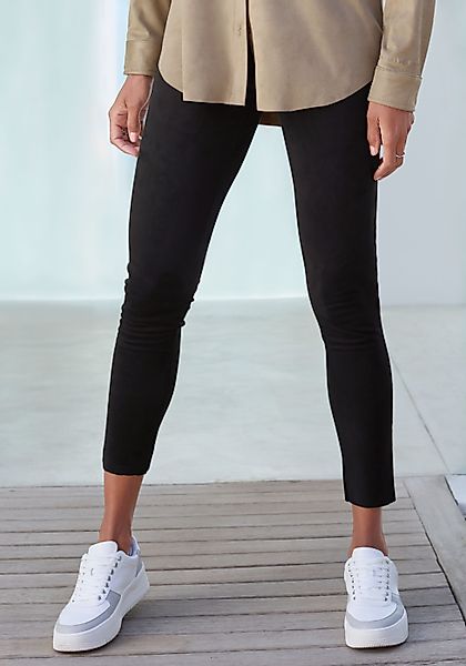 French Connection Leggings mit Logostickerei günstig online kaufen