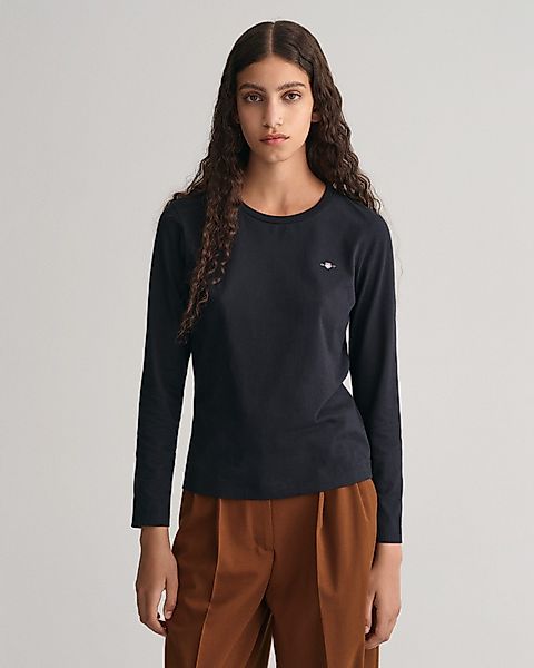 Gant Langarmshirt REG SHIELD LS T-SHIRT günstig online kaufen