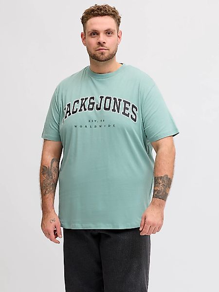 Jack & Jones PlusSize T-Shirt "JJECALEB VARSITY TEE SS O-NECK NOOS PLS" mit günstig online kaufen