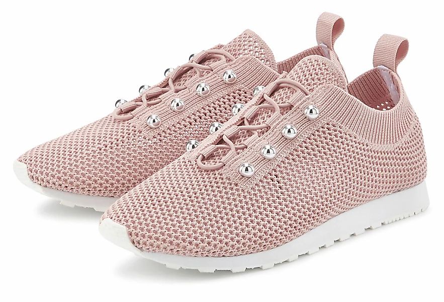 Vivance Sneaker, luftiger Halbschuh, mit herausnehmbarer Sohle VEGAN günstig online kaufen
