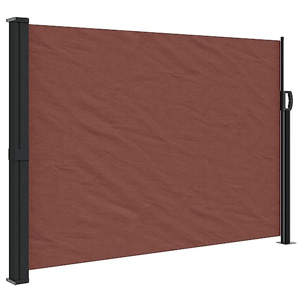 furnicato Seitenmarkise Ausziehbar Braun 140x300 cm günstig online kaufen