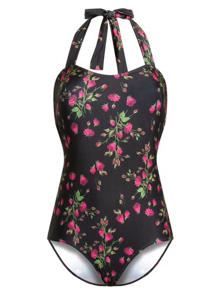 Pussy Deluxe Badeanzug Vintage Rose günstig online kaufen