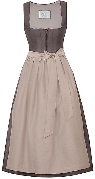 Madame Marie Dirndl Dirndl Lirael 80cm Länge lakritz taupe günstig online kaufen