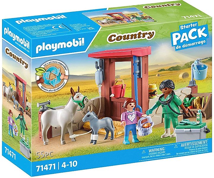 Playmobil® Tierarzteinsatz bei den Eseln (71471), günstig online kaufen