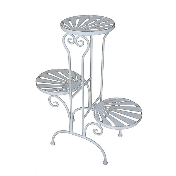 HTI-Living Blumenständer Pflanzenständer Blumentreppe 3 Ebenen günstig online kaufen
