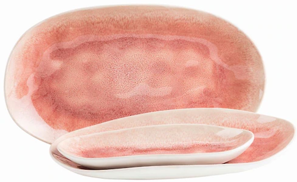 MÄSER Servierplatte »Frozen, Servierplatten-Set, Steinzeug« günstig online kaufen