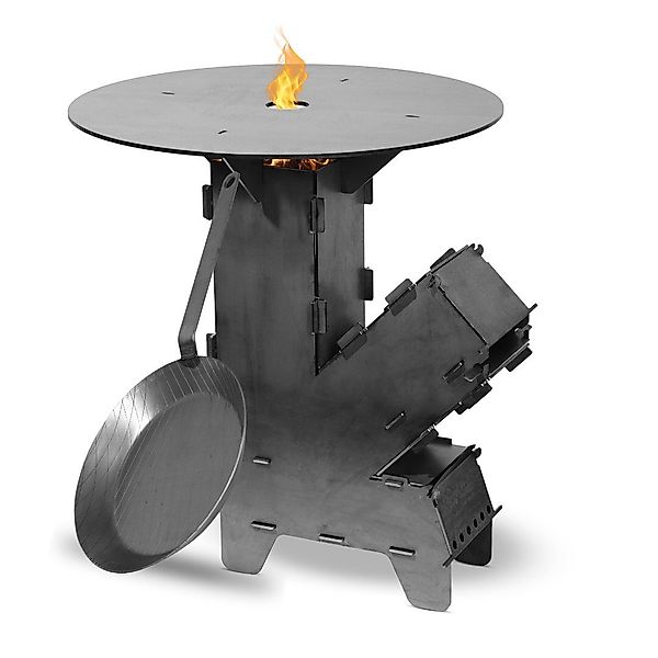 Czaja Feuerschale Czaja® Raketenofen inkl. Grillplatte günstig online kaufen