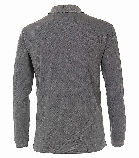 CASAMODA Langarm-Poloshirt "CASAMODA Polo-Shirt Langarm gestreift" günstig online kaufen