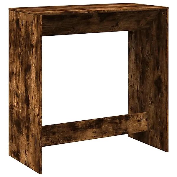 vidaXL Bartisch Räuchereiche 102x50x103,5 cm Holzwerkstoff 854431 günstig online kaufen