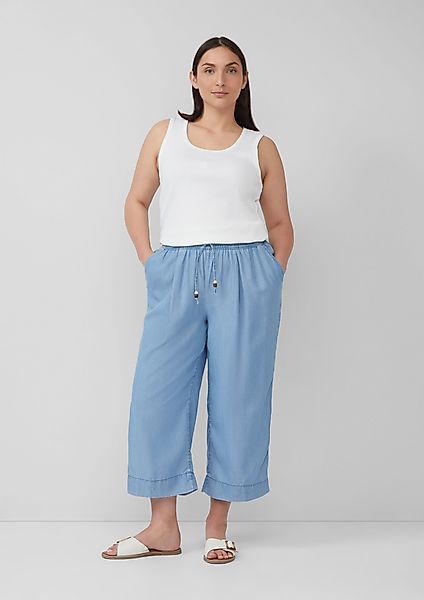s.Oliver 5-Pocket-Jeans Lyocell-Culotte / Relaxed Fit günstig online kaufen
