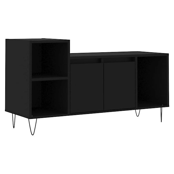 VidaXL TV-Schrank Schwarz 100x35x55 cm Holzwerkstoff  Modell 3 günstig online kaufen