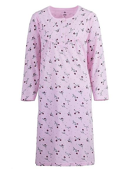 zeitlos Nachthemd Nachthemd Langarm - Rose günstig online kaufen