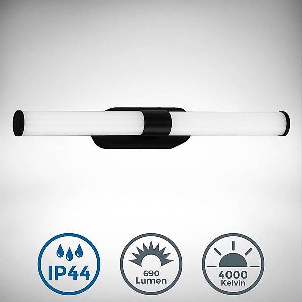 B.K.Licht Wandleuchte innen Badlampe über Spiegel günstig online kaufen