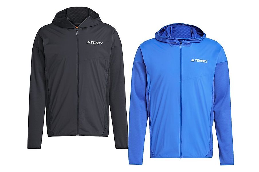 Adidas TERREX Xperior Wind Light Fleece Hooded Jacket - Fleecejacke günstig online kaufen