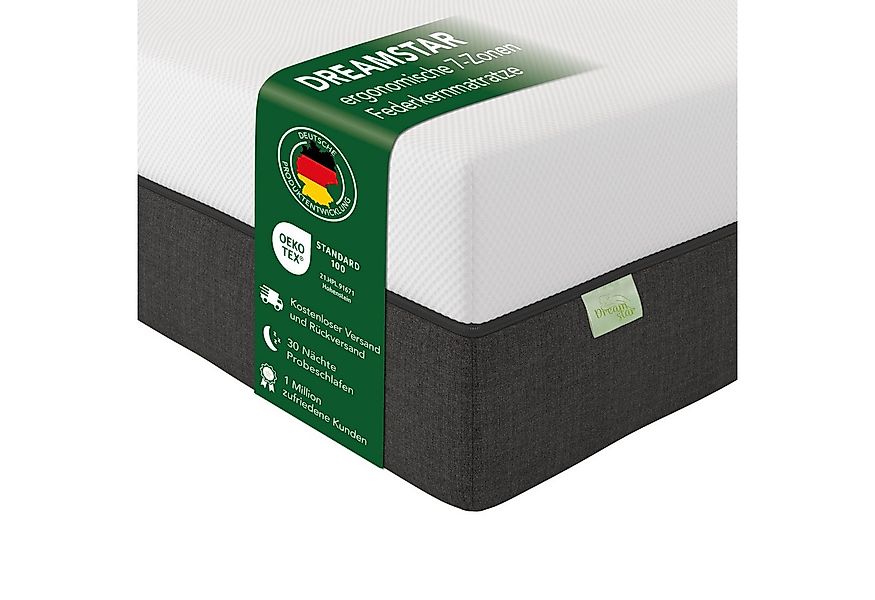 Taschenfederkernmatratze Premium, Matratze in 90x200 cm, 140x200 cm und wei günstig online kaufen