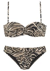 Bruno Banani Bügel-Bandeau-Bikini in trendigem Animalprint günstig online kaufen